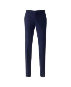 Alexander McQueen Blue Tailored Trousers