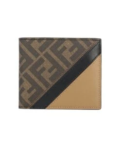 FENDI Ff Monogram Bi-fold Wallet