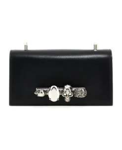 Alexander McQueen The Knuckle Satchel Crossbody Bag