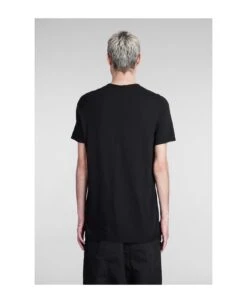 Level T T-shirt In Black Cotton -Volk Clothing Sales a637b0004e6810ca4961dc6326ddcc20