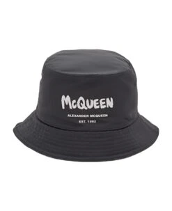 Alexander McQueen Bucket Hat Graffiti