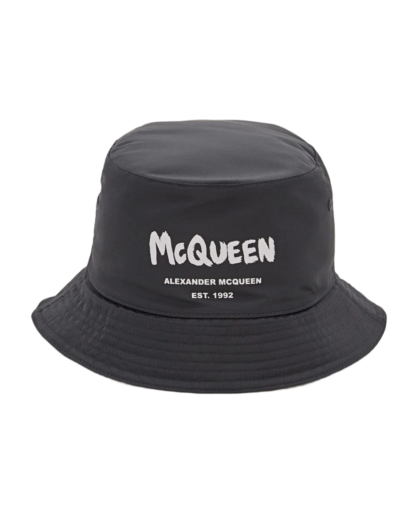 Alexander McQueen Bucket Hat Graffiti 1 Alexander McQueen Bucket Hat Graffiti