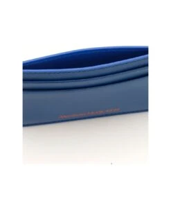 Alexander McQueen Blue Card Holder -Volk Clothing Sales a6f8f66cc90fb291a0cb82d98950e0ad