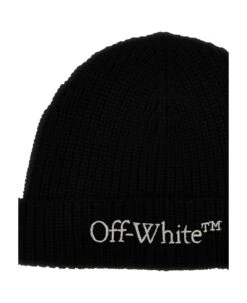 Off-White 'bookish Classic' Beanie -Volk Clothing Sales a7c88167ec9d103022d21b5cdc27aa86