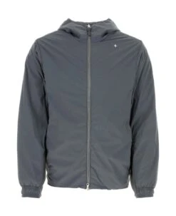 Stone Island Grey Stretch Nylon Jacket