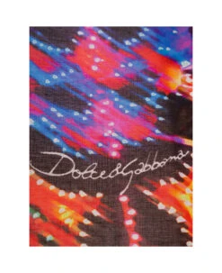Dolce & Gabbana Man's Multicolor Cotton Shirt With Luminarie Print -Volk Clothing Sales aa619ce1eb6f939c63d084d43f571c23