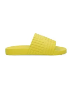 Bottega Veneta Slider Rubber Slides
