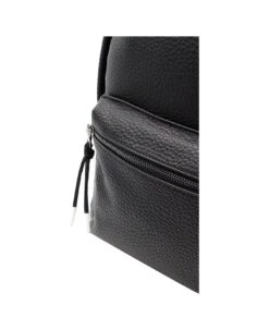 Backpack In Very Soft Faux Leather In Soft Grain With Logo On The Front. Adjustable Shoulder Straps . -Volk Clothing Sales aae1471ead41e37864d268671bfbb411