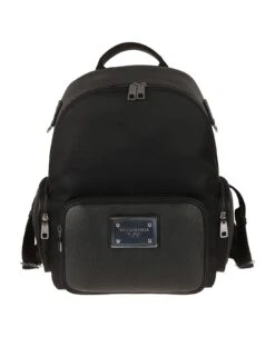 Dolce & Gabbana Logo Plaque Backpack