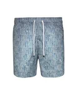 Amiri Blue Gradient Swimwear