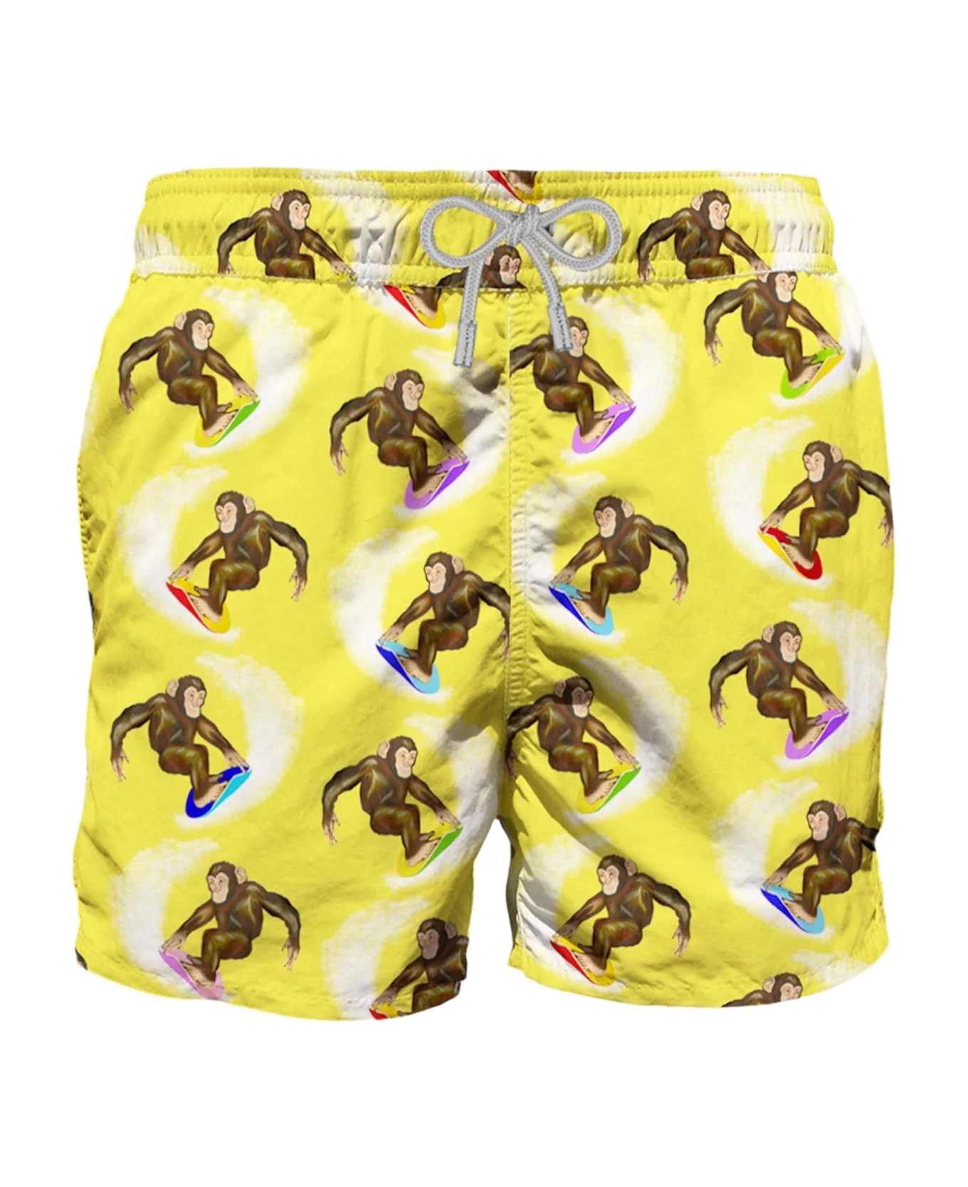 MC2 Saint Barth Man Classic Swim Shorts With Monkey Print 1 MC2 Saint Barth Man Classic Swim Shorts With Monkey Print