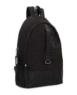 A.P.C. Sense Leather And Canvas Backpack -Volk Clothing Sales aeac0d0b4cbc4d70bc71eec5bd235c32