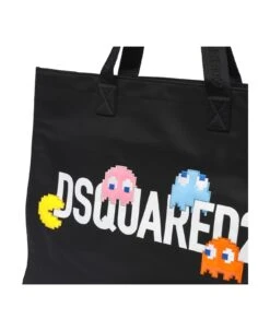 DSQUARED2 Pac-man Tote Bag -Volk Clothing Sales aef892e5383694fc59e6a8662ae75379