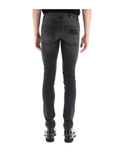 Alexander McQueen Logo Embroidered Skinny Jeans -Volk Clothing Sales b0039ad628632c471a5ad49131877734