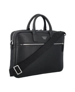 Emporio Armani Logo Plaque Zipped Laptop Case -Volk Clothing Sales b07781732ba8fa46e50cacd839247502