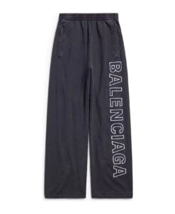 Balenciaga Baggy Outline Fleece Sweatpants