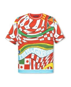 Dolce & Gabbana Carretto Print T-shirt