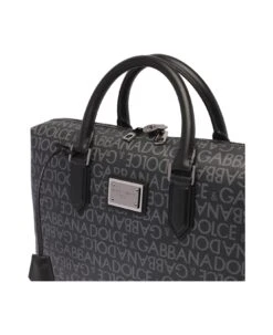 Dolce & Gabbana All Over Logo Briefcase -Volk Clothing Sales b52b319fbe1de0b49797c2bb047c02fb