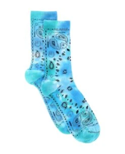 Alanui Bandana Print Socks