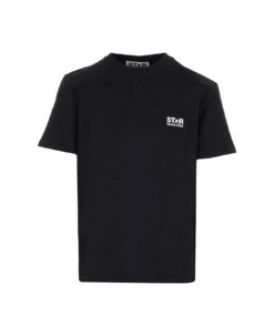Golden Goose Black T-shirt With Logo