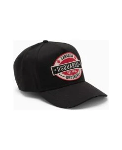 DSQUARED2 Canadian Brothers Embroidery Baseball Cap