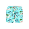 MC2 Saint Barth Man Light Fabric Swim Shorts With Sailing Boats Print