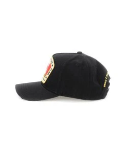 DSQUARED2 Canadian Flag Baseball Cap -Volk Clothing Sales bb41fed798933000531f7a0e5d1b9ea8