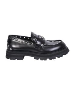 Alexander McQueen Loafers Platform Sole