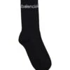 Balenciaga Socks In Black Cotton