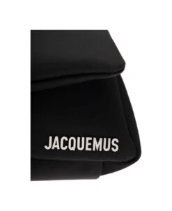 Jacquemus 'le Petit Bambimou' Black Shoulder Bag With Metal Logo Lettering In Nylon Man 7 Jacquemus 'le Petit Bambimou' Black Shoulder Bag With Metal Logo Lettering In Nylon Man -Volk Clothing Sales bd79f6d5f940dcf119173a4623d8c6b5