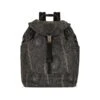 Etro Black Backpack With Paisley Motifs