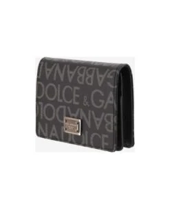 Dolce & Gabbana Bi-fold Wallet With All-over Monogram -Volk Clothing Sales c0f18fa41c3c8760312d03692ce8f092