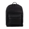 Kiton Black Backpack With Embroidered Logo
