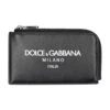 Dolce & Gabbana Zip Card Holder Logo