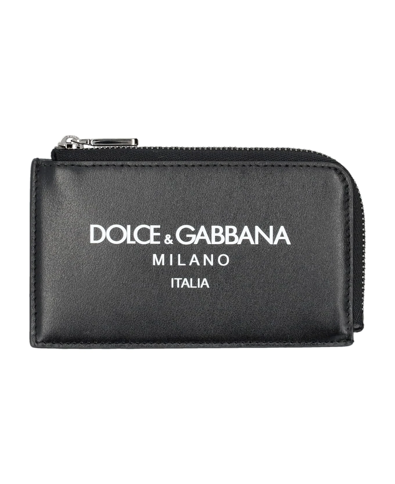Dolce & Gabbana Zip Card Holder Logo 1 Dolce & Gabbana Zip Card Holder Logo