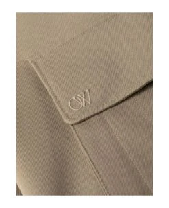 Off-White Ow Emb Drill Beige Cargo Trousers -Volk Clothing Sales c202320c9b07283517badcfb5ae3e12f