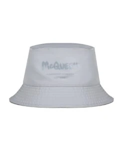 Alexander McQueen Mcqueen Graffiti Bucket Hat