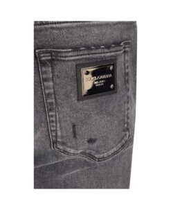 Dolce & Gabbana Gray Stretch Jeans -Volk Clothing Sales c3bab75aa41e788a64270427c4f512dd