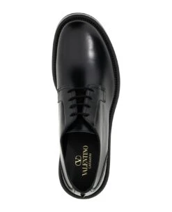 Valentino Garavani Rockstud Lace-ups -Volk Clothing Sales c49f3c7bb860ec68cfc9f71b5c713d37