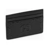 Gucci Black Gg Embossed Card Case