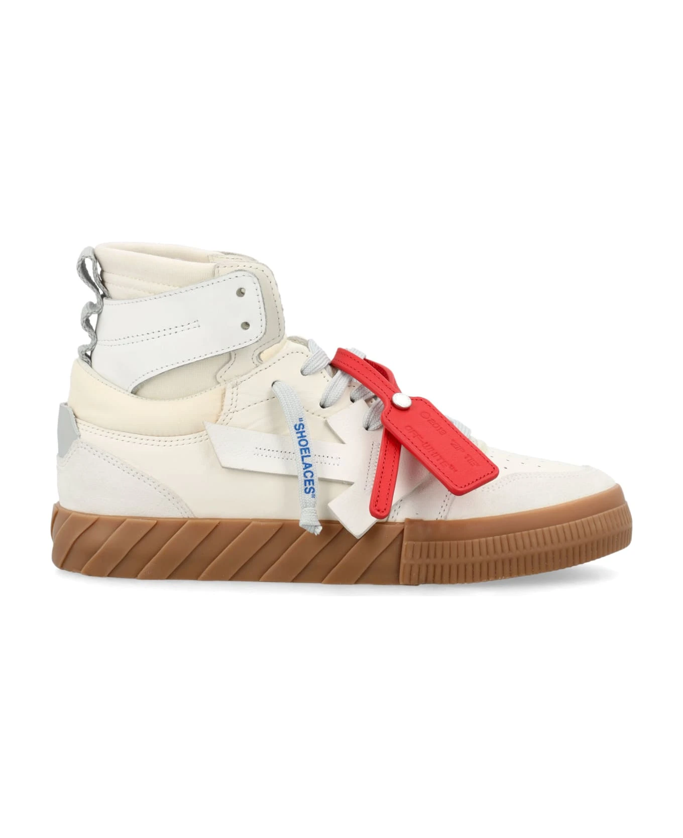 Off-White Floating Arrow High Top Vulcanized Sneakers 1 Off-White Floating Arrow High Top Vulcanized Sneakers
