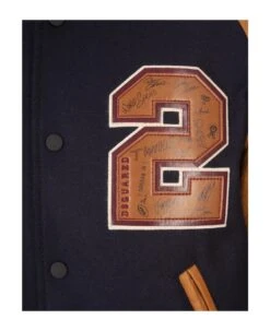 DSQUARED2 College Bomber Jacket In Blue -Volk Clothing Sales c6f35a5bd7da437346737db3e55a11eb