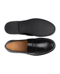 Church's Gateshead Bright Calf Leather Loafer Black -Volk Clothing Sales c727507775929665bc73ae6ff600d786