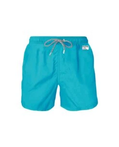 MC2 Saint Barth Man Teal Swim Shorts | Pantone Special Edition