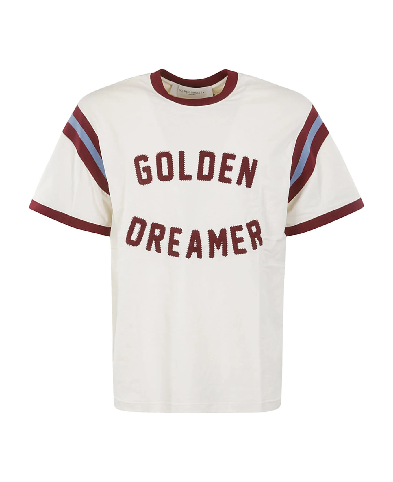 Golden Goose Journey M's T-shirt Regular S/s Patch Golden Dream 1 Golden Goose Journey M's T-shirt Regular S/s Patch Golden Dream
