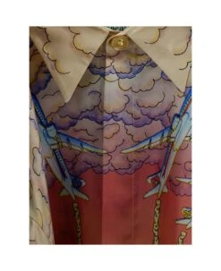 Casablanca Long Sleeve Silk Shirt -Volk Clothing Sales c8a7e4ab0c1e58c5613df0d8071d6a47