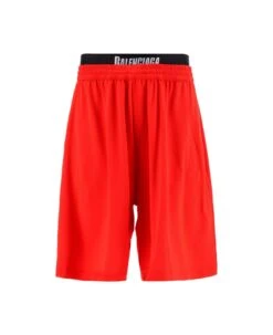 Balenciaga Elasticated Waist Swim Trunks