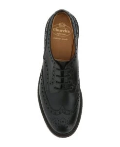 Church's Black Leather Horsham Lace-up Shoes -Volk Clothing Sales c9d50a172e2ba161472a5a4a38a7ddaa