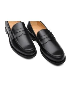 Church's Gateshead Bright Calf Leather Loafer Black -Volk Clothing Sales ca19378443303a967ec0ebb80002396b
