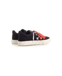 Off-White Black "vulcanized" Low-top Sneakers -Volk Clothing Sales cb665920229b3bcedf407e36df4808a3